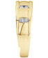 Фото #4 товара Кольцо Macy's Diamond Band Yellow Gold White Gold