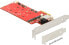 Фото #1 товара Kontroler Delock PCIe 2.0 x4 - 2x M.2 key B + 2x SATA III (89379)