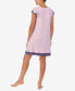 ფოტო #2 პროდუქტის Women's Short Sleeve Nightgown