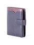Фото #5 товара Мужское портмоне кожаное черное вертикальное на кнопке Portfel-CE-PR-MR03L-SNN.94-niebieski Factory Price