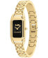 Women's Cadie Gold-Tone Stainless Steel Bangle Bracelet Watch 17.5 x 28.5mm