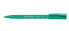 Фото #1 товара Pentel R50 - Clip-on retractable pen - Green - Green - Plastic - 0.8 mm - Ambidextrous