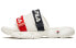 Fila 斐乐 Jagger 猫爪拖鞋 白红黑 / Сандалии Fila Jagger F12M024607FGD