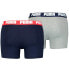 Фото #2 товара Трусы PUMA Basic Boxer 2P Мужские Трусы Темно-синий, Серый 906823 35