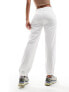 Фото #3 товара Bershka joggers in white