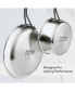 5-Ply Clad Stainless Steel 12.25" Induction Frying Pan