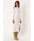 ფოტო #4 პროდუქტის Women's Zayla Long Sleeve Midi Dress