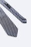 Фото #8 товара Striped jacquard tie