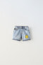 Фото #1 товара Джинсовые шорты с принтом smileyworld ® happy collection ZARA