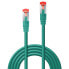Lindy 2m Cat.6 S/FTP Cable - Green - 2 m - Cat6 - S/FTP (S-STP) - RJ-45 - RJ-45