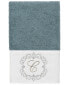 Фото #5 товара Textiles Turkish Cotton Monica Embellished Towel 3 Piece Set - Dark Gray