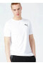 Фото #2 товара Active Small Logo Tee - Beyaz Erkek T-shirt - 586725 02