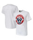 Фото #1 товара Men's NBA x Naturel White Washington Wizards No Caller ID T-shirt