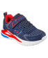 Little Boys S-Lights: Tri-Namics Light-Up Stay-Put Closure Casual Sneakers from Finish Line Синий, 13 - фото #1