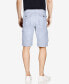 Фото #2 товара Men's Belted Twill Tape Cargo Shorts