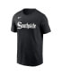 Men's Jose Abreu Black Chicago White Sox City Connect Name and Number T-shirt