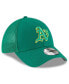 Фото #3 товара Men's Green Oakland Athletics 2022 Batting Practice 39THIRTY Flex Hat