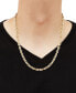 ფოტო #2 პროდუქტის Square Link 22" Chain Necklace in 10k Gold