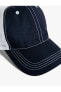Kep Şapka Arkası Fileli Dikiş Detaylı Renk Bloklu