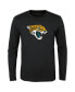 ფოტო #1 პროდუქტის Big Boys and Girls Black Jacksonville Jaguars Primary Logo Long Sleeve T-shirt