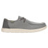 Фото #1 товара Sanuk Shaka Lite Sl Slip On Mens Grey Casual Shoes 1143551-020