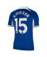 Фото #2 товара Men's Nicolas Jackson Blue Chelsea 2023/24 Home Stadium Replica Jersey
