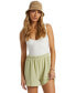 Juniors' Harbor Pull-On Shorts Light Avocado, M - фото #1