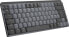 Фото #1 товара Logitech MX Mechanical Mini for Mac Minimalist Wireless Illuminated Keyboard - Tenkeyless (80 - 87%) - Bluetooth - Mechanical - QWERTY - LED - Graphite - Grey