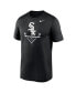 Фото #3 товара Men's Black Chicago White Sox Big and Tall Icon Legend Performance T-shirt