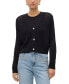 ფოტო #1 პროდუქტის Women's Tara Button-Up Cable-Knit Cardigan Sweater