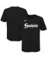 Фото #1 товара Big Boys Black Chicago White Sox City Connect Wordmark T-shirt