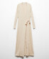 Women's Wrap Ribbed Dress