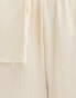 Vero Moda textured jersey trouser co-ord in cream Бежевый, XL - фото #10