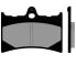 BRENTA MOTO 3031 Rear Organic Brake Pads