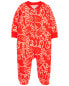 Фото #2 товара Baby 2-Way Zip Crab Cotton Sleep & Play Pajamas NB