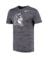 Фото #3 товара Men's Black Duke Blue Devils Tonal Velocity Legend Performance T-shirt