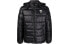 Фото #1 товара Куртка утепленная с капюшоном KARL LAGERFELD FW22 черного цвета