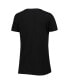 ფოტო #4 პროდუქტის Women's Black Chicago Cubs 2022 MLB All-Star Game Hat Hook-Up V-Neck T-shirt