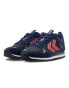 Hummel Fallon trainers in navy and red