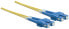 Фото #7 товара Intellinet Fiber Optic Patch Cable - OS2 - SC/SC - 5m - Yellow - Duplex - Single-Mode - 9/125 µm - LSZH - Fibre - Lifetime Warranty - Polybag - 5 m - OS2 - SC - SC