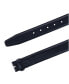 ფოტო #2 პროდუქტის Men's Feather Edge Pebble Leather Harness Belt Strap