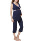 ფოტო #7 პროდუქტის Kimi & Kai Penny Maternity Nursing Pajama Set