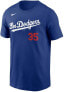 ფოტო #2 პროდუქტის Men's Los Angeles Dodgers City Connect Name & Number T-Shirt - Cody Bellinger