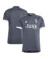 Фото #1 товара Футболка для малышей Adidas Juventus 2023/24 серого цвета