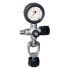 LW Yoke 200 Bar With Pressure Gauge Cross Fill Valve Серебристый - фото #1