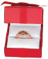 ფოტო #2 პროდუქტის Chocolate Diamonds® (5/8 ct. t.w.) & Nude Diamonds™ (3/8 ct. t.w) Statement Ring in 14k Rose Gold