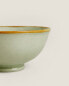 Фото #5 товара Porcelain mini bowl with antique finish rim