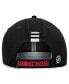 Фото #2 товара Men's Black Chicago Blackhawks Authentic Pro Rink Adjustable Hat