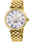 ფოტო #1 პროდუქტის Women's Florence Swiss Quartz Gold-Tone Stainless Steel Watch 36mm