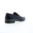 Фото #8 товара Bruno Magli Nunzio MB2NUNA2 Mens Black Leather Loafers & Slip Ons Casual Shoes 8